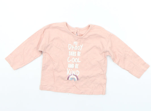 George Baby Beige   Basic T-Shirt Size 3-6 Months