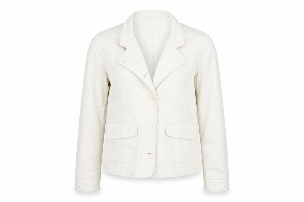 Jeans & Co Womens Beige   Jacket Coat Size 12