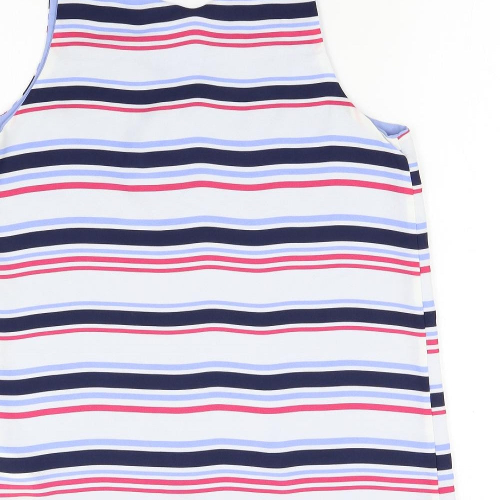 NEXT Womens Multicoloured Striped  Camisole Tank Size 8