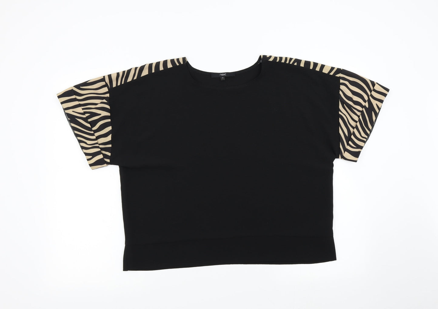 NEXT Womens Black   Basic Blouse Size 10