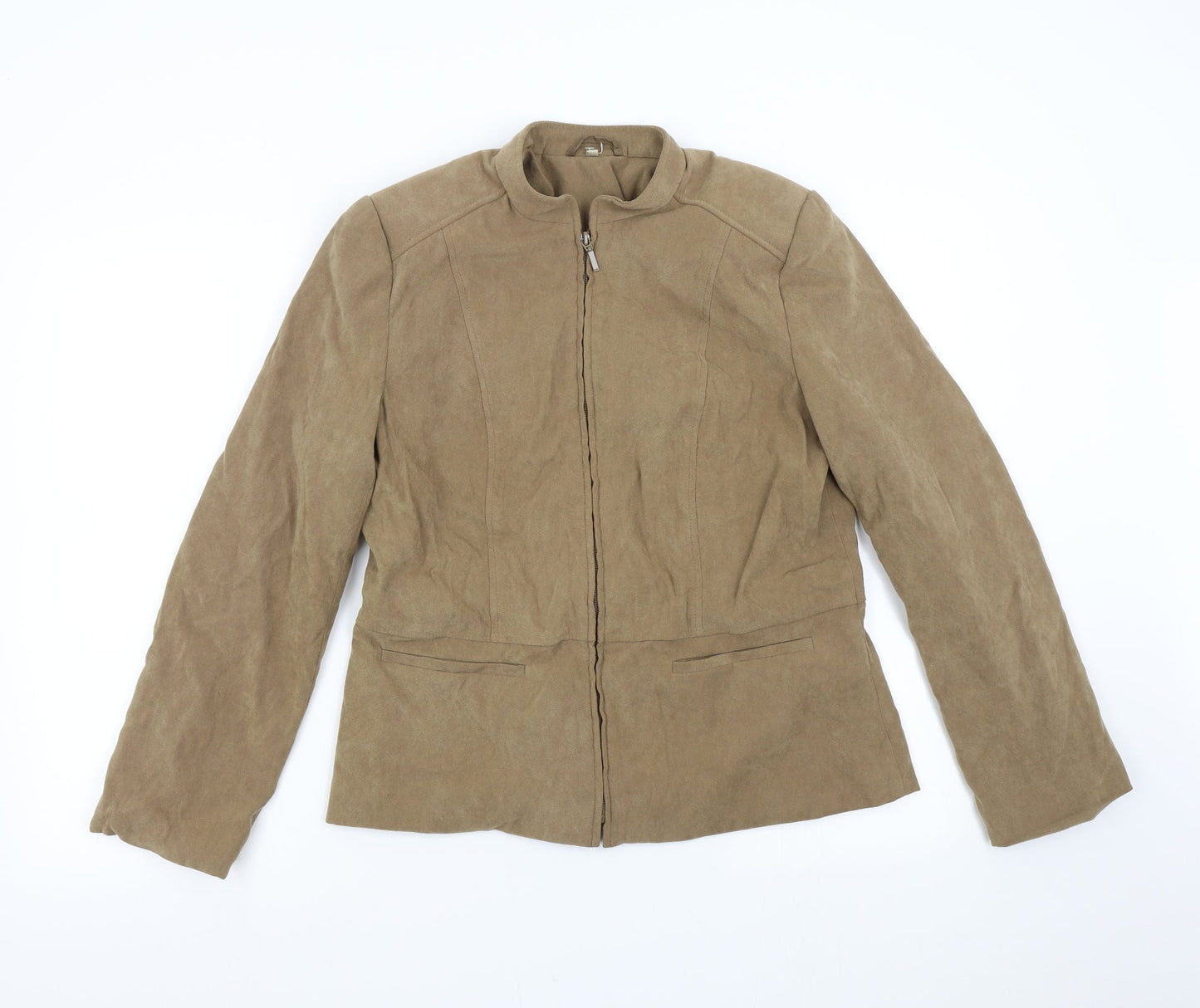 Isle Womens Brown   Jacket  Size 12