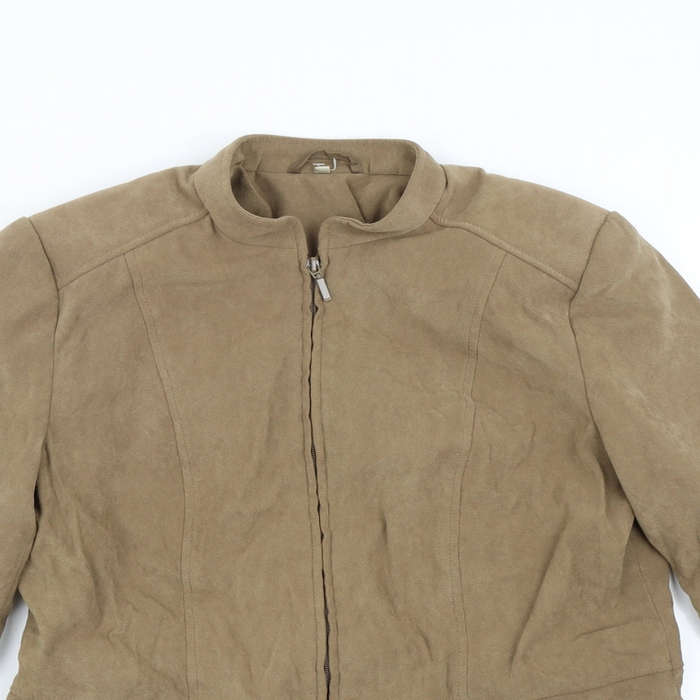 Isle Womens Brown   Jacket  Size 12