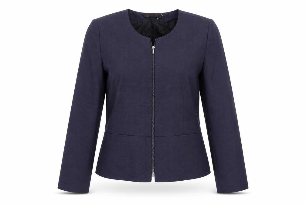 Greiff Womens Blue   Jacket Blazer Size 14