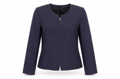 Greiff Womens Blue   Jacket Blazer Size 14