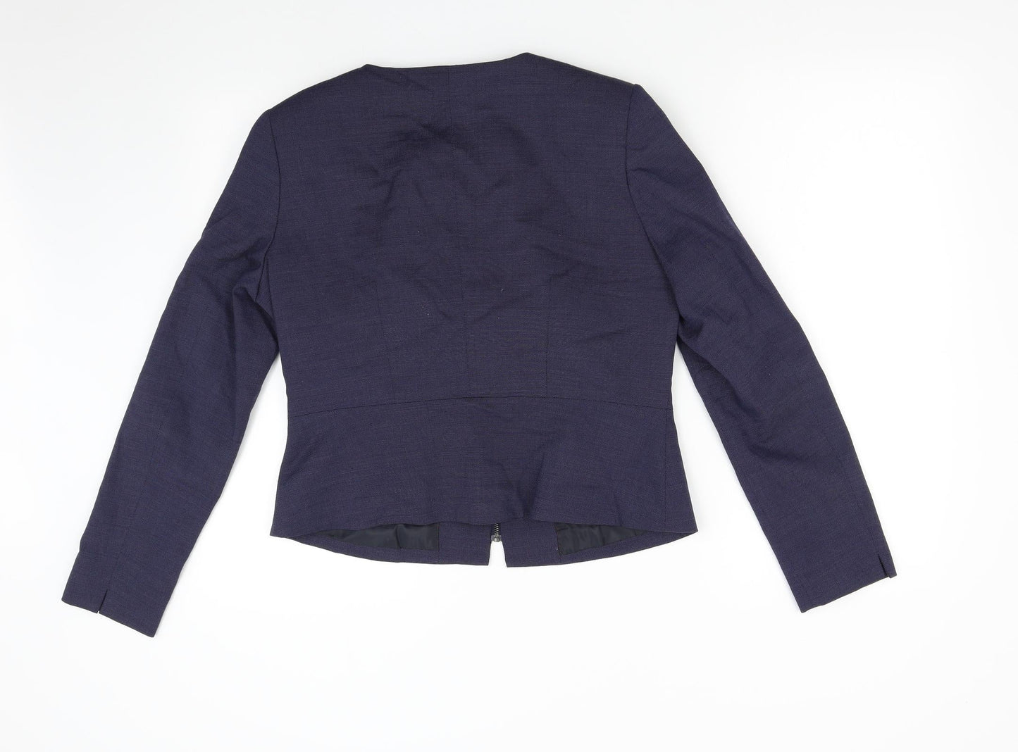 Greiff Womens Blue   Jacket Blazer Size 14