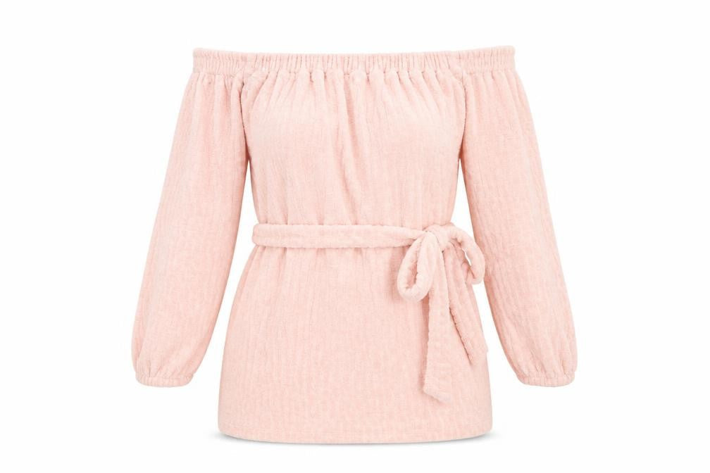 ASOS Womens Pink  Fleece Pullover Jumper Size 10