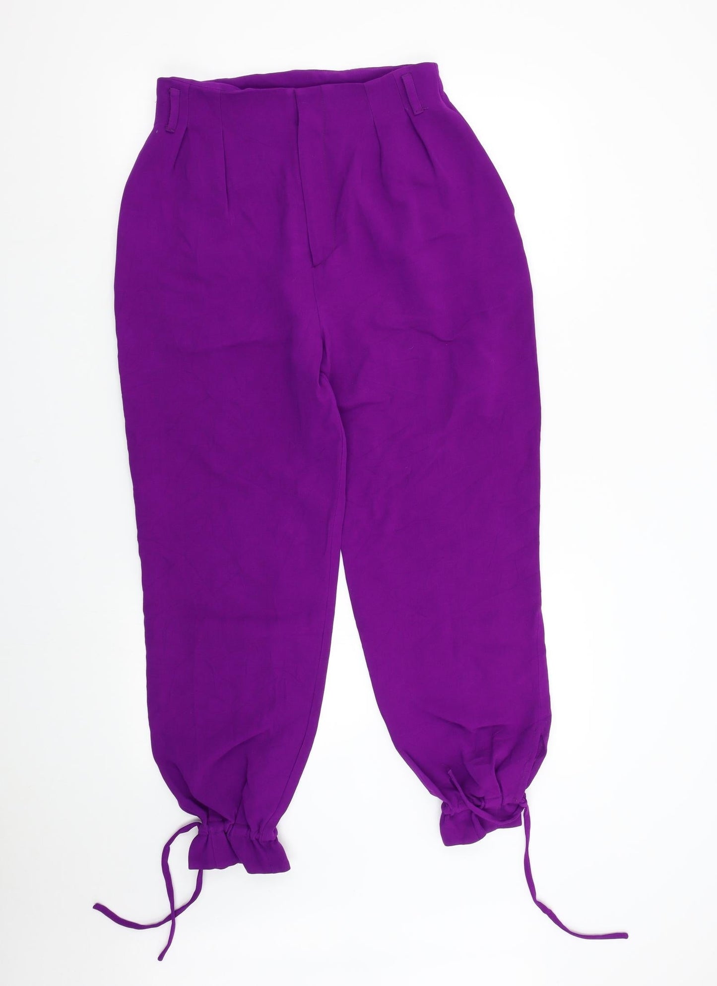 Preworn Womens Purple   Trousers  Size 10 L26 in