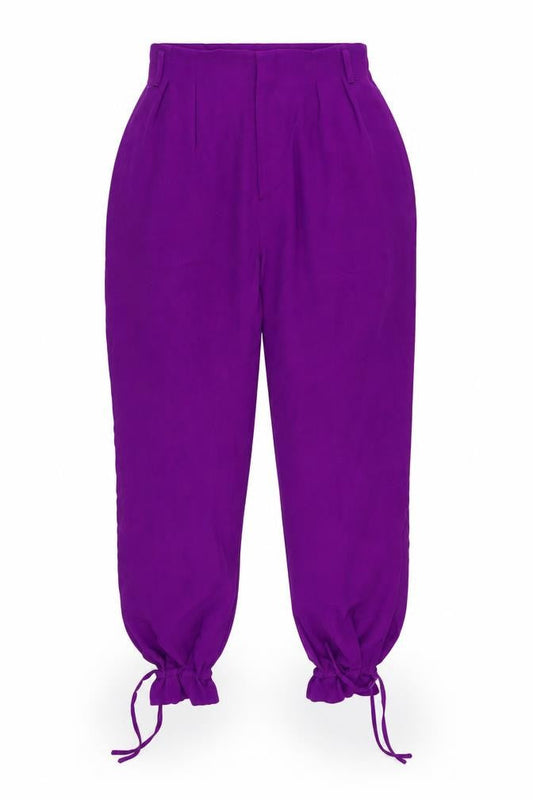 Preworn Womens Purple   Trousers  Size 10 L26 in