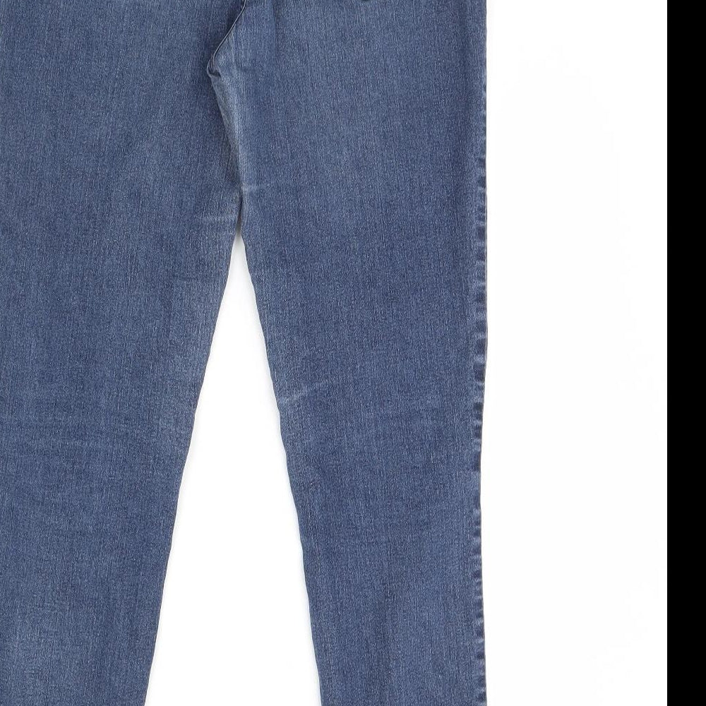 Yesyes Womens Blue  Denim Skinny Jeans Size 12 L30 in
