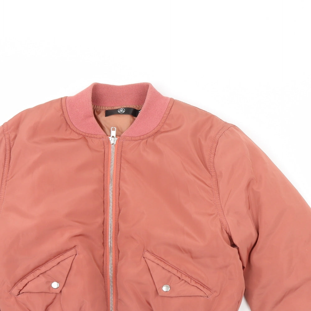 Missguided Womens Pink   Jacket Coat Size 8