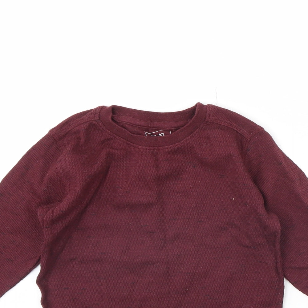 NEXT Boys Purple   Pullover Jumper Size 4 Years