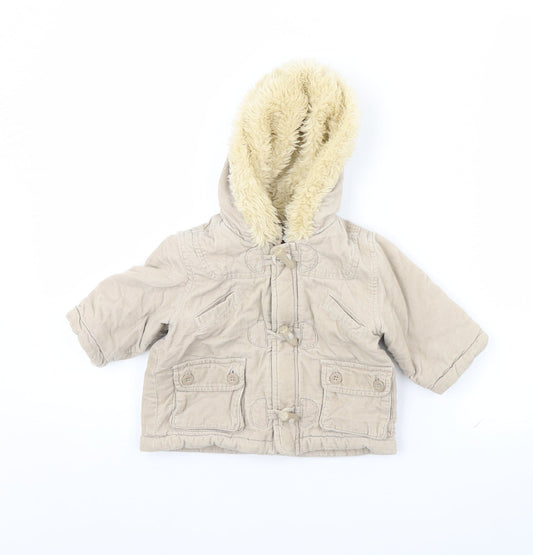 Preworn Baby Beige   Jacket  Size 3-6 Months