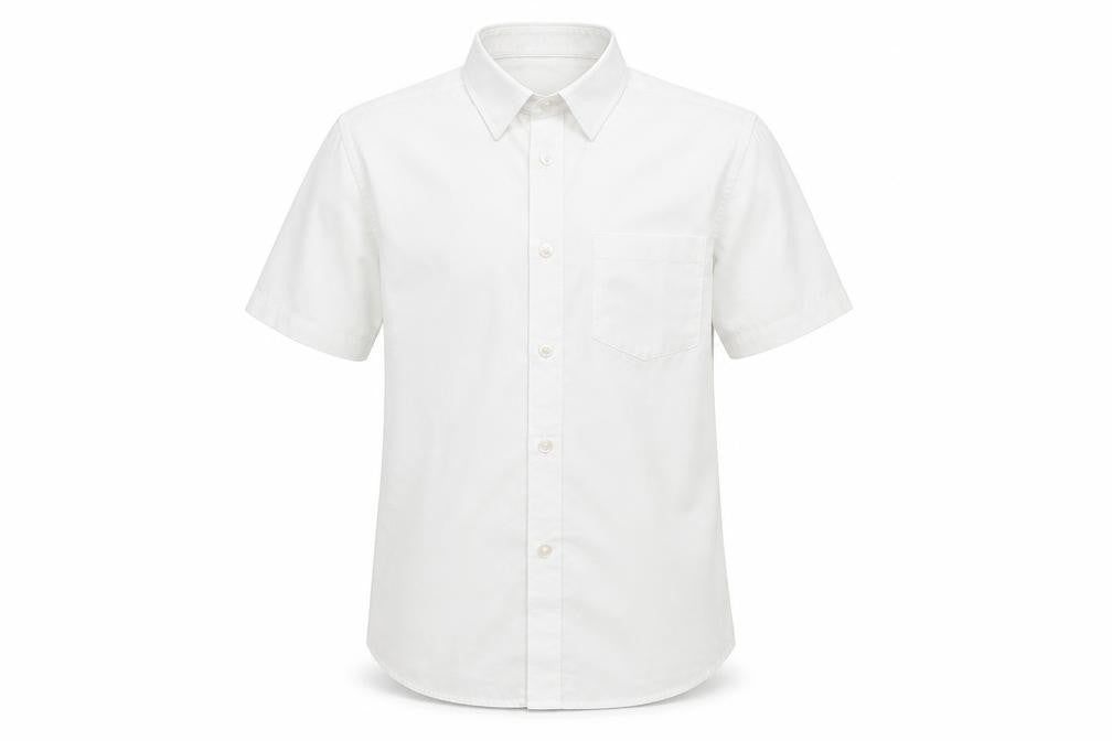 TU Boys White   Basic Button-Up Size 8 Years