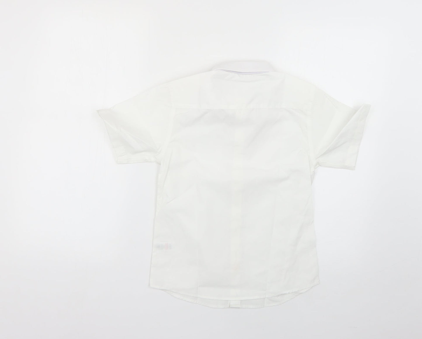 TU Boys White   Basic Button-Up Size 8 Years
