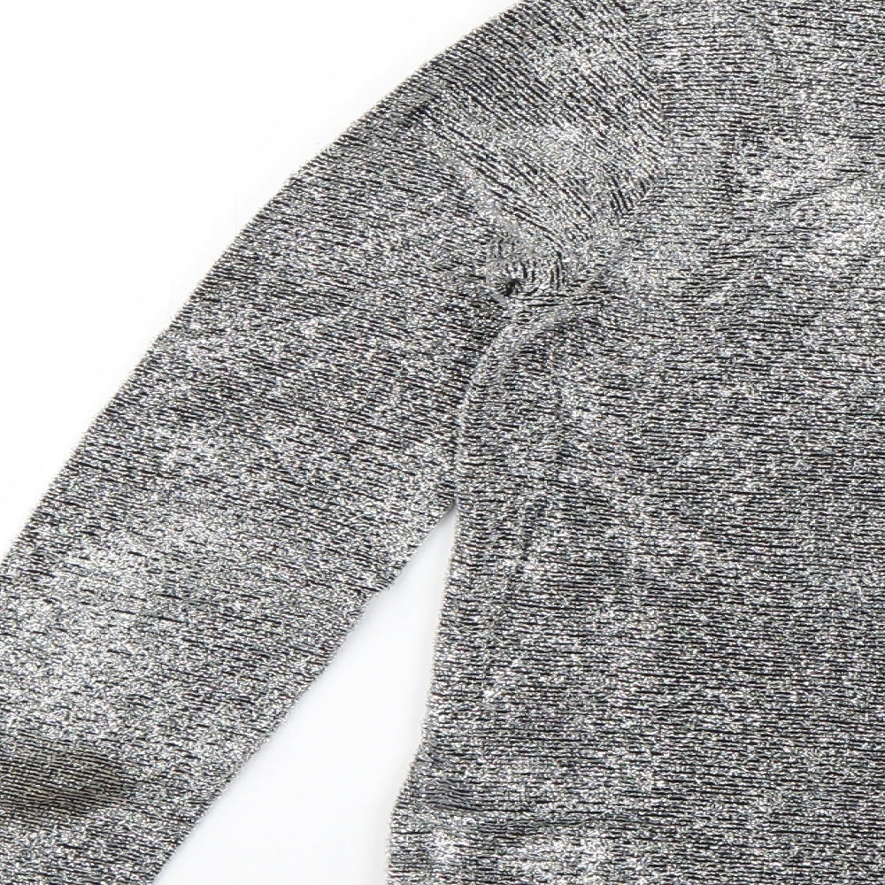 Emreco Womens Silver   Pullover Jumper Size 8