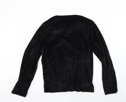 Hudson Mens Black   Pullover Jumper Size L