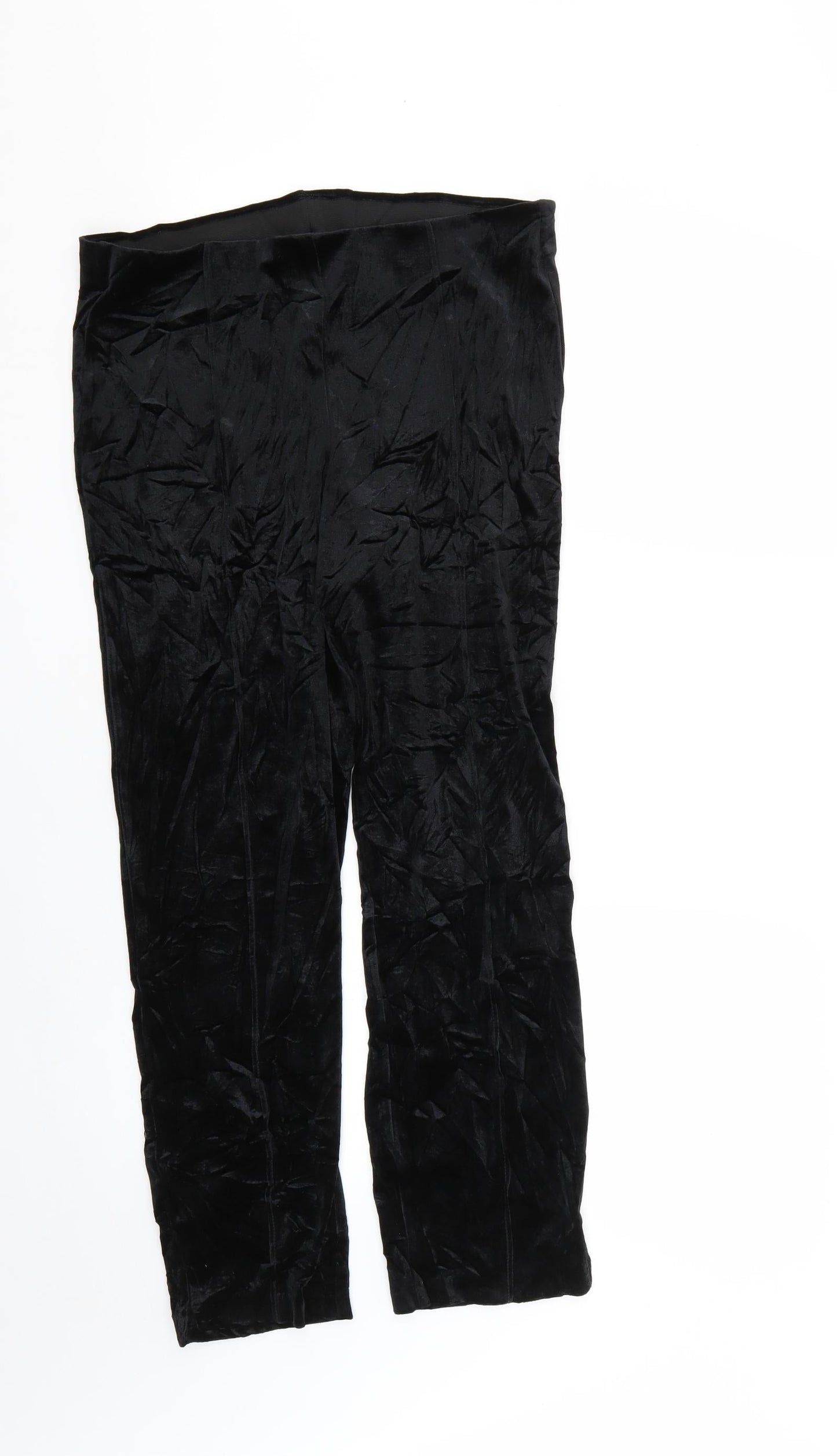 monkl Womens Black   Trousers  Size M L24 in