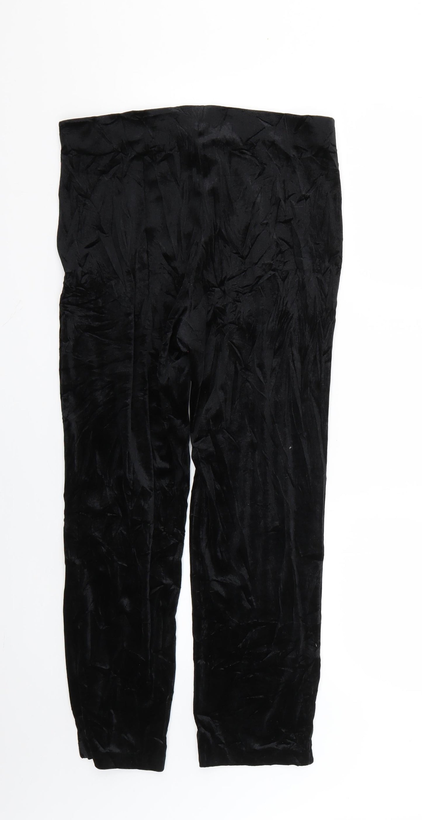 monkl Womens Black   Trousers  Size M L24 in