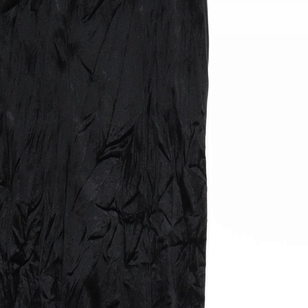 monkl Womens Black   Trousers  Size M L24 in