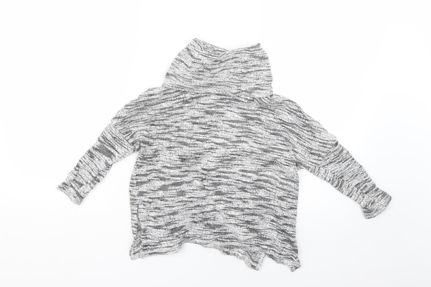 Girls Grey   Pullover Jumper Size 7-8 Years