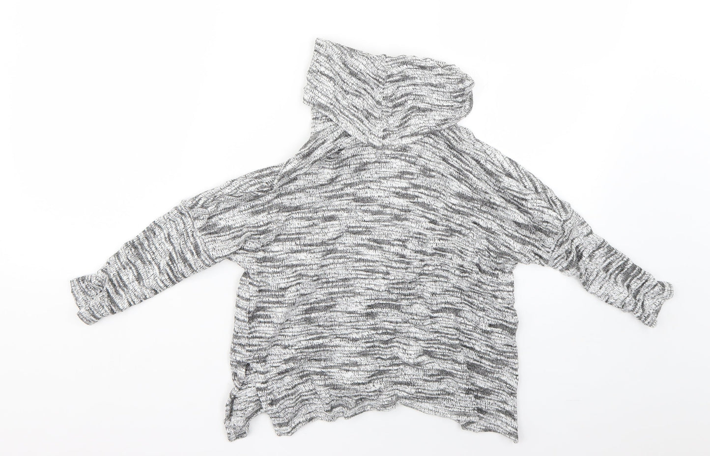 Girls Grey   Pullover Jumper Size 7-8 Years