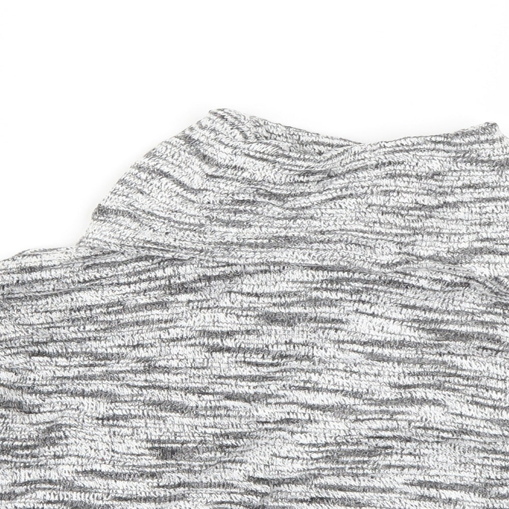 Girls Grey   Pullover Jumper Size 7-8 Years