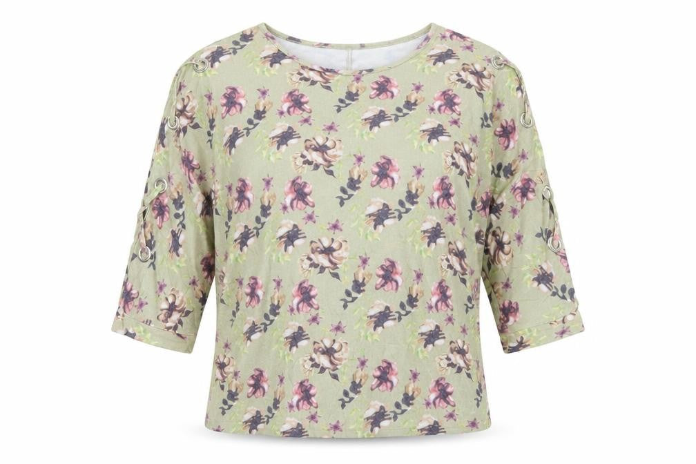 Peacocks Womens Multicoloured Floral  Pullover Jumper Size 16