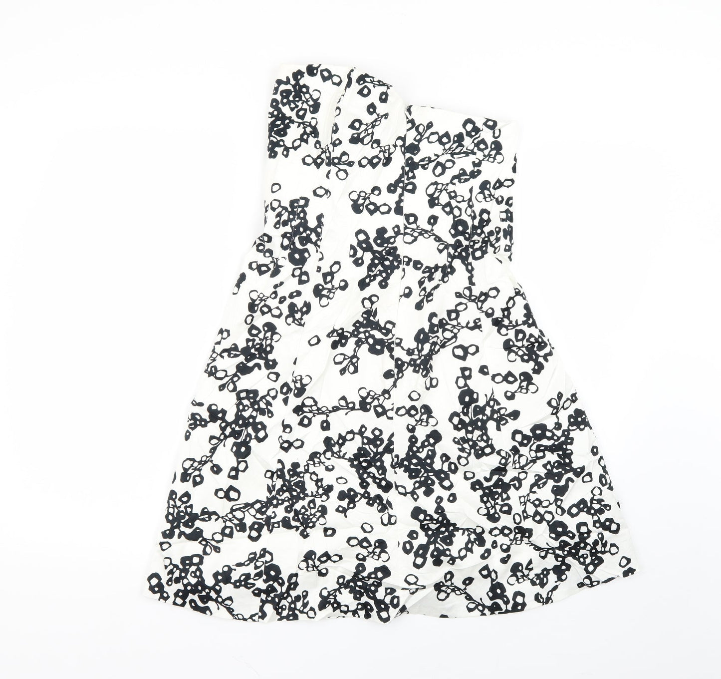 Preworn Womens Multicoloured Geometric  Ball Gown