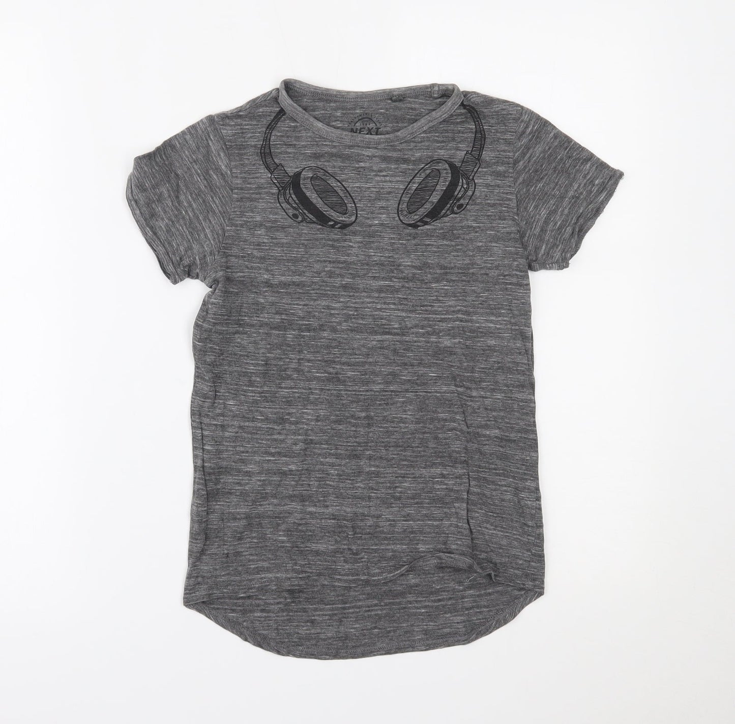 NEXT Boys Grey   Basic T-Shirt Size 8 Years