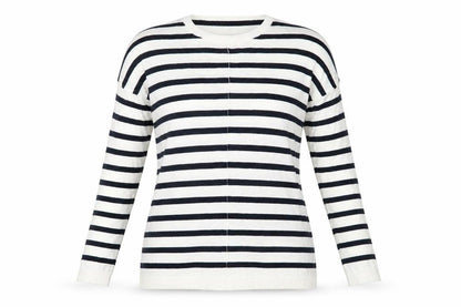 Primark Womens White Striped  Basic Blouse Size 10