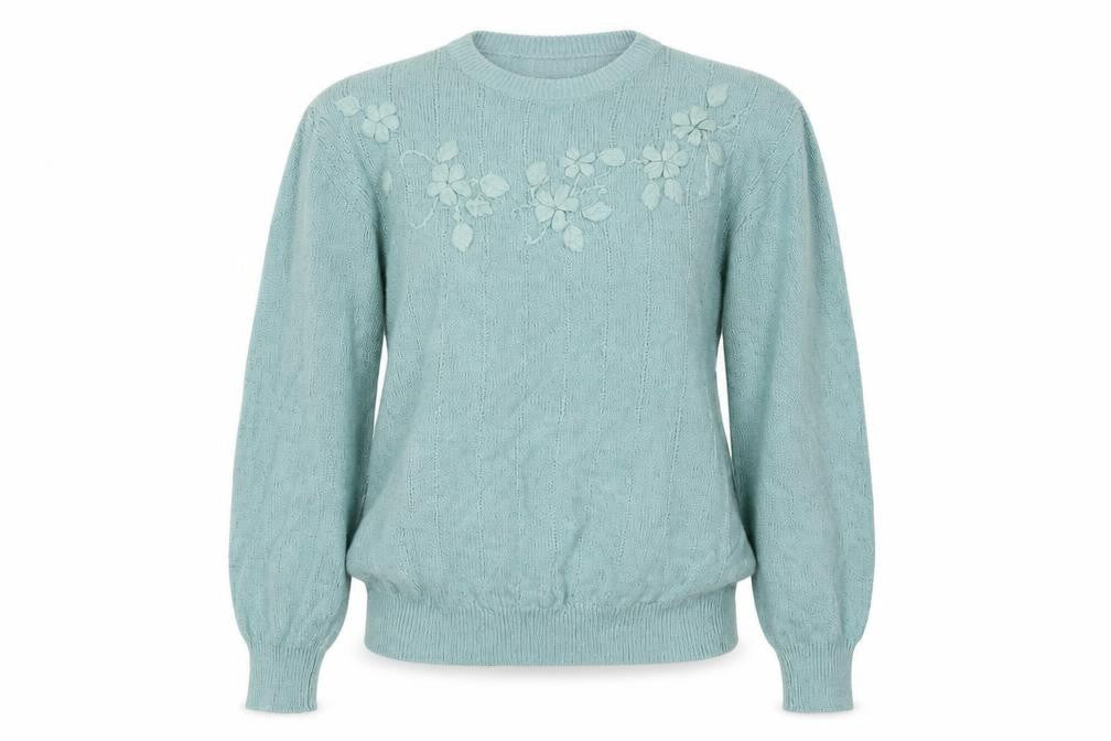 COMPLIMENTS Womens Green   Pullover Jumper Size M