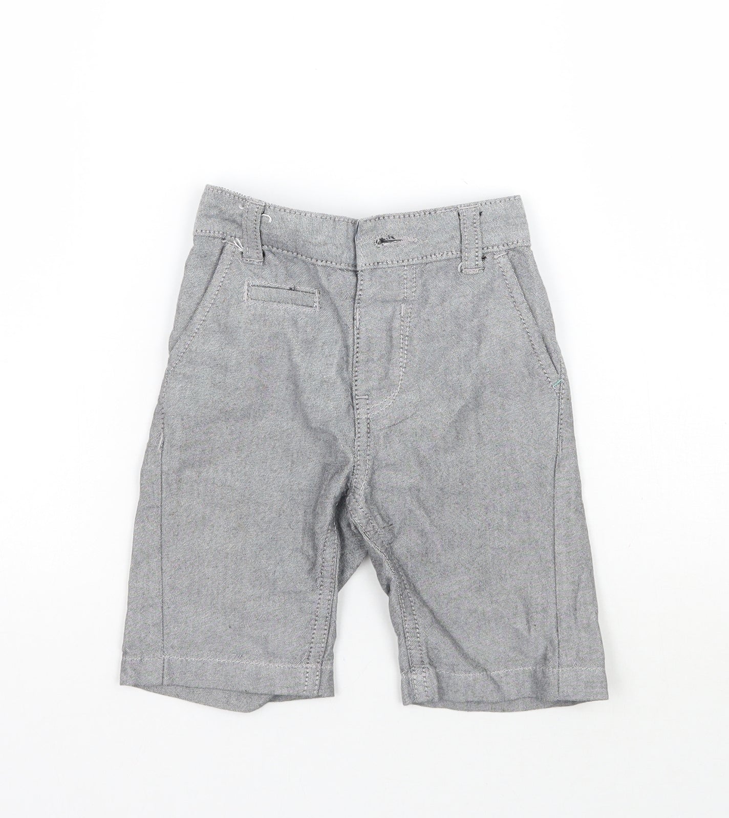 George Boys Grey   Cropped Trousers Size 12-18 Months
