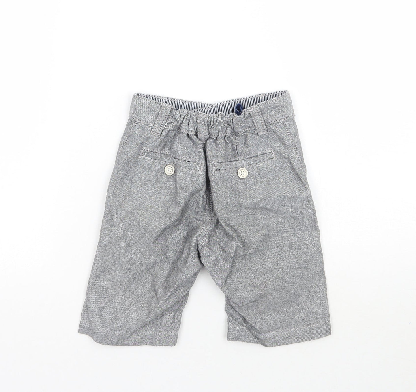 George Boys Grey   Cropped Trousers Size 12-18 Months