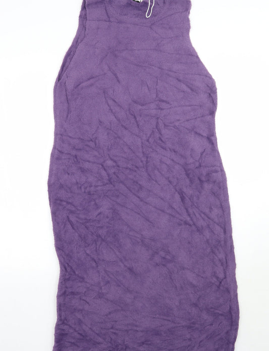 Warehouse Womens Purple   A-Line  Size L
