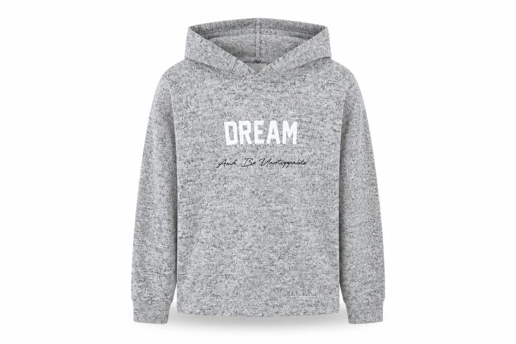 Primark Girls Grey   Pullover Hoodie Size 9-10 Years