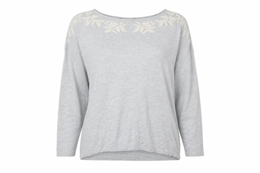 Bonmarché Womens Grey Pullover Jumper Size 20