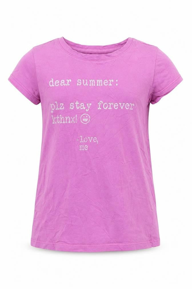 Gap Girls Pink   Basic T-Shirt Size 8 Years