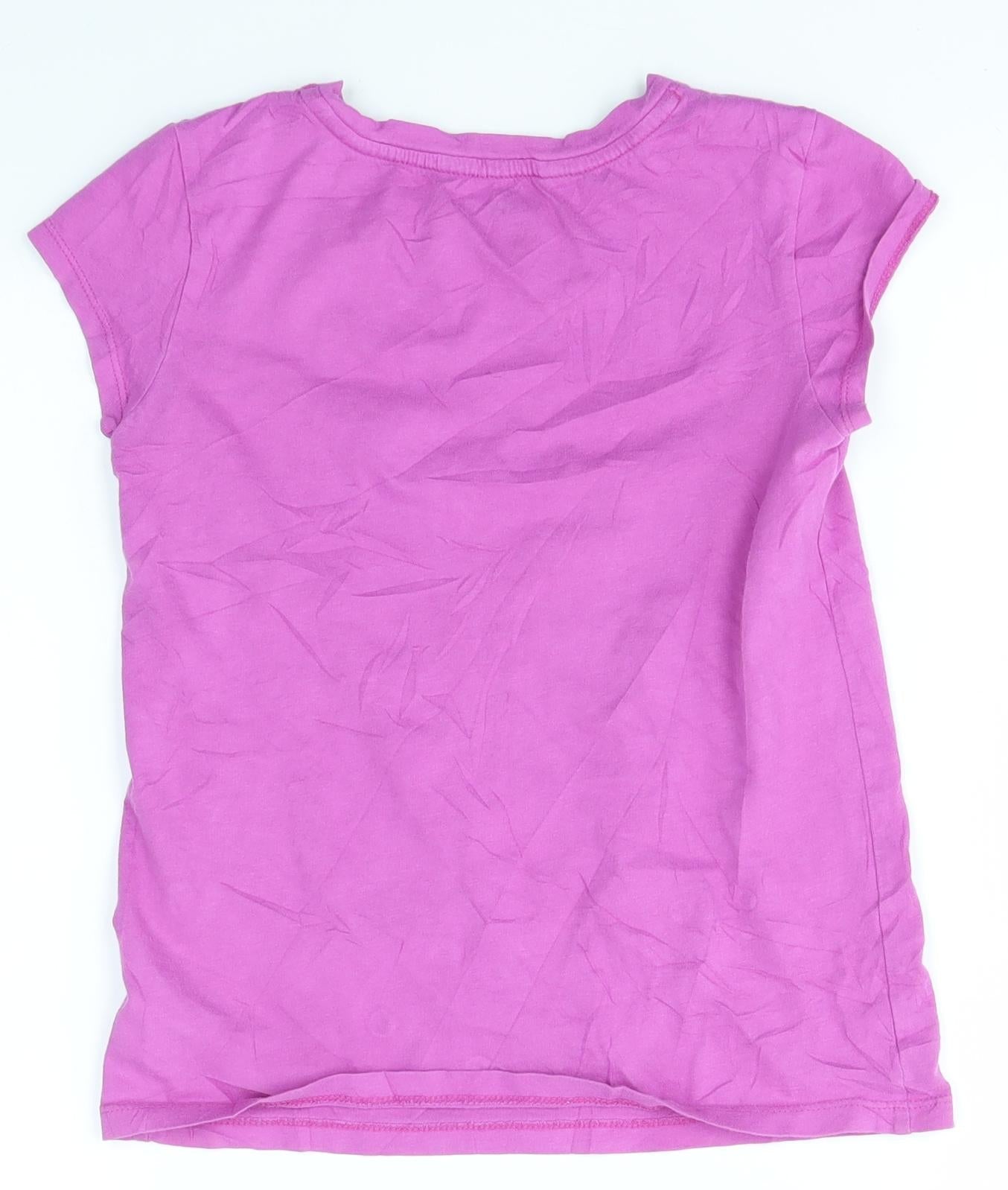 Gap Girls Pink   Basic T-Shirt Size 8 Years