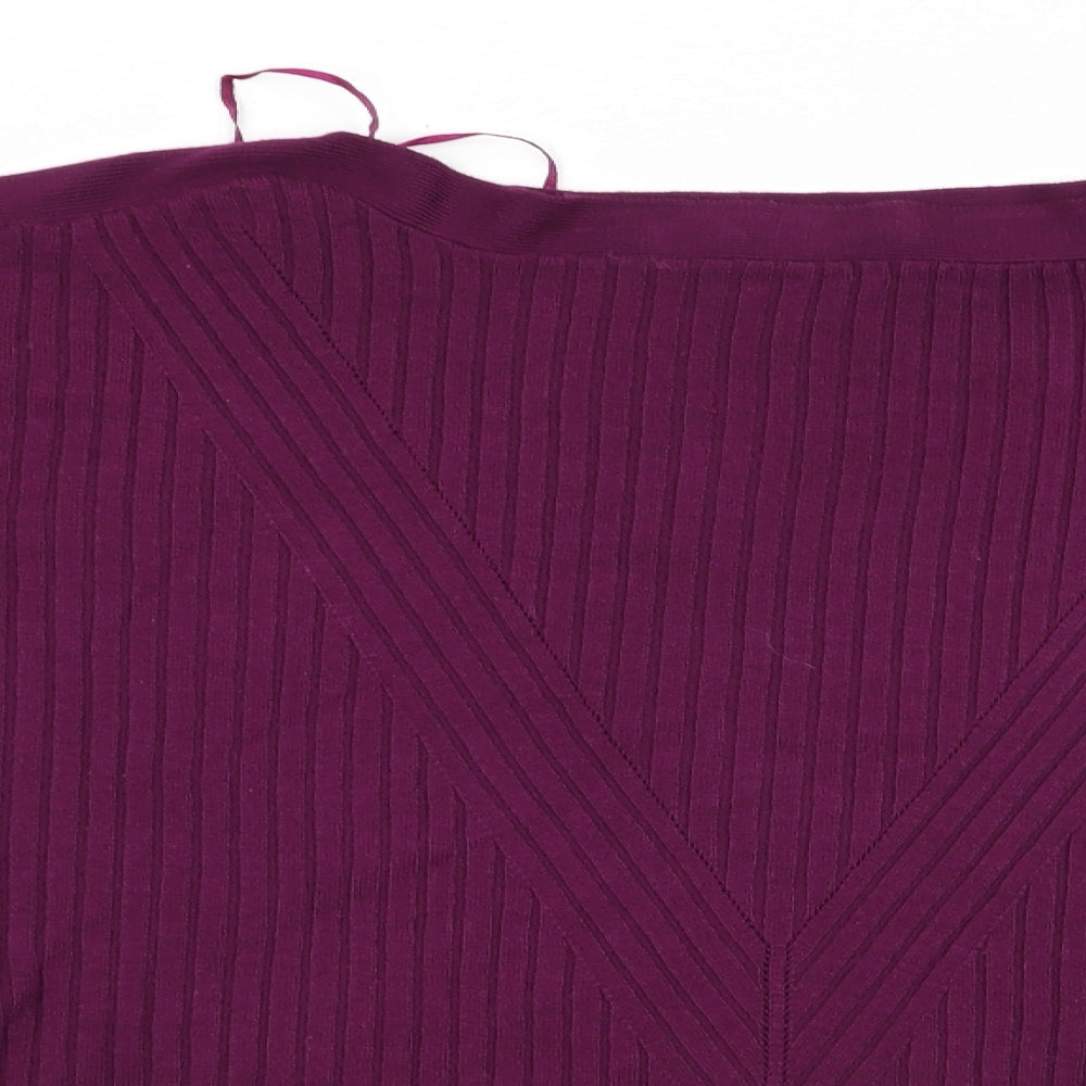 Marks and Spencer Womens Purple   Pullover Jumper Size M
