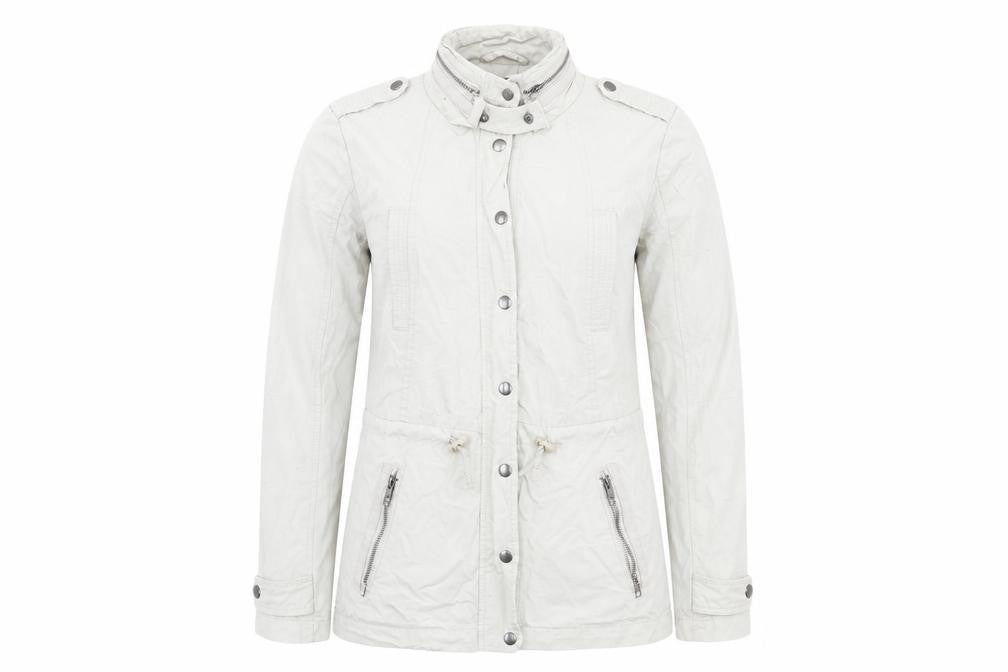 South Womens Beige   Anorak Coat Size 8
