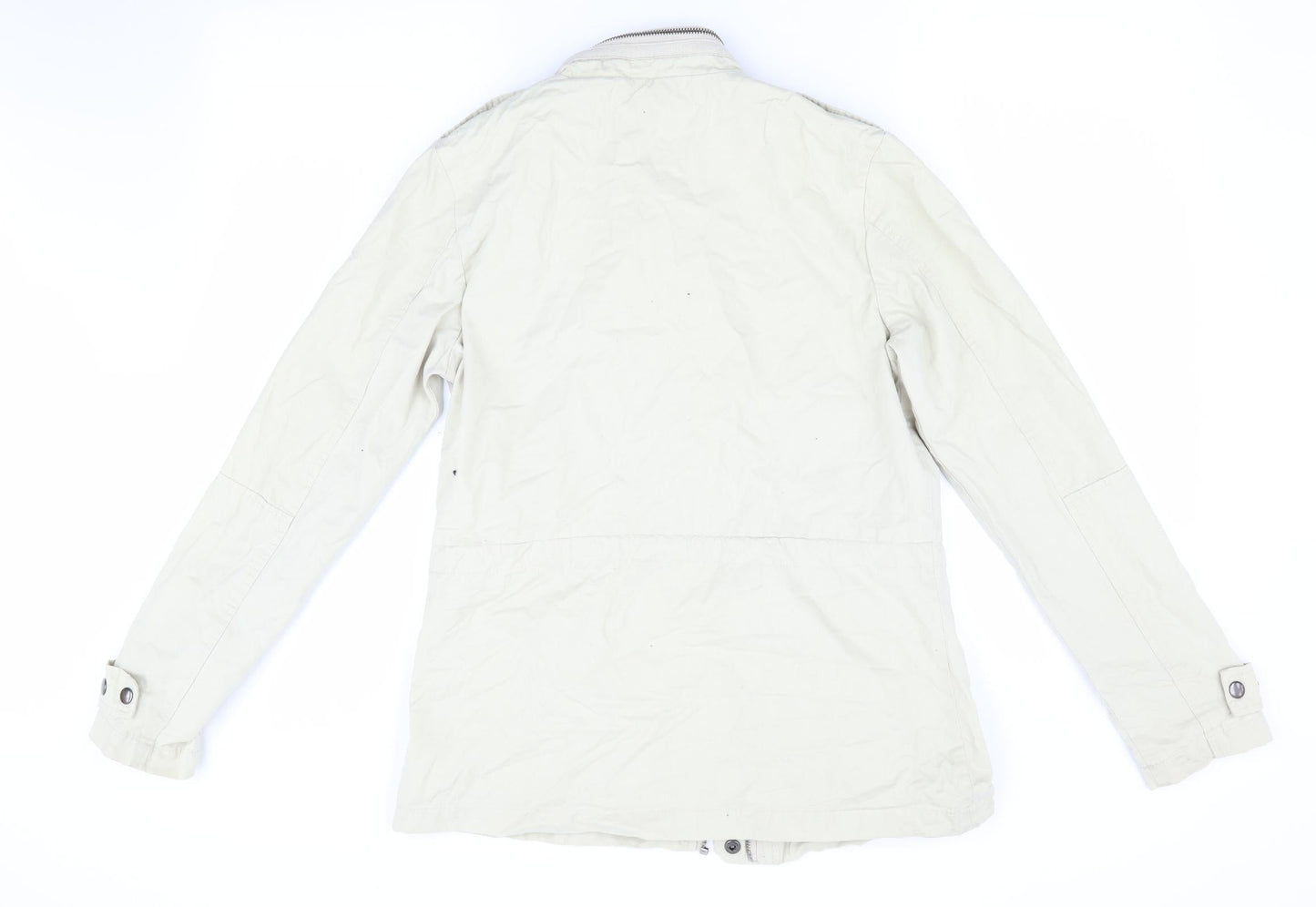 South Womens Beige   Anorak Coat Size 8