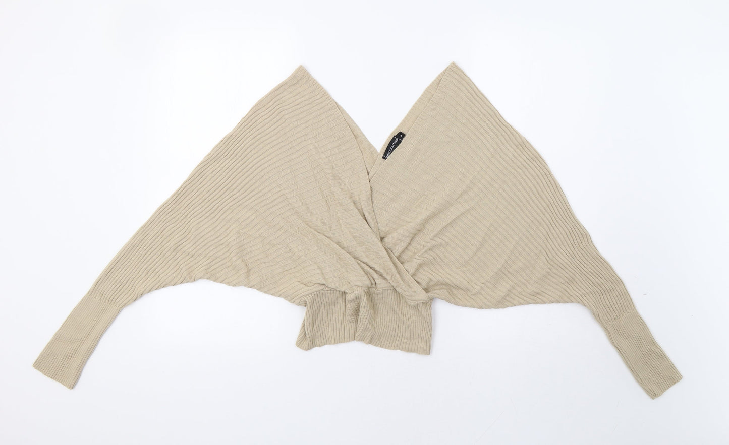 Prett Womens Beige   Pullover Jumper Size M