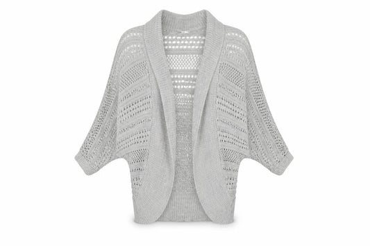 New Look Womens Grey   Cardigan Jumper Size M