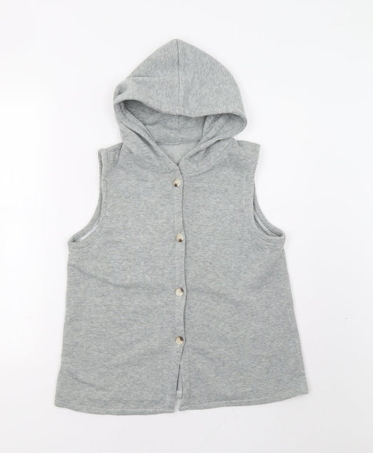 Preworn Womens Grey   Vest Jumper Size M