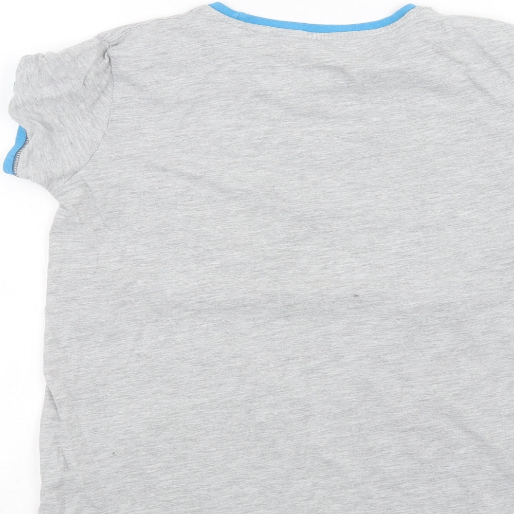 Matalan Boys Grey   Basic T-Shirt Size 12 Years