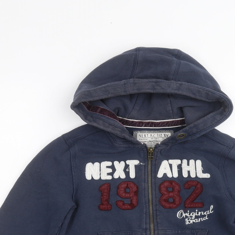 NEXT Girls Blue   Full Zip Hoodie Size 6 Years
