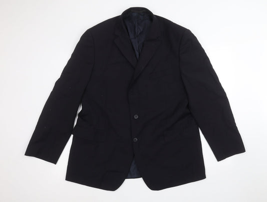 Marks and Spencer Mens Blue   Jacket Suit Jacket Size 44