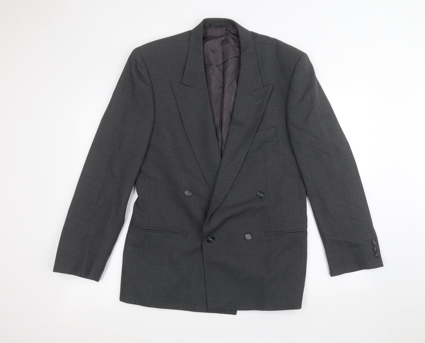 Debinhams Mens Black   Jacket Suit Jacket Size 38