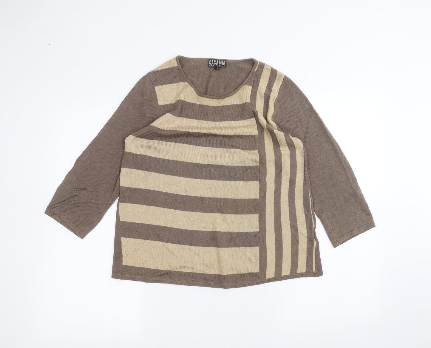 Casamia Womens Brown   Basic T-Shirt Size S
