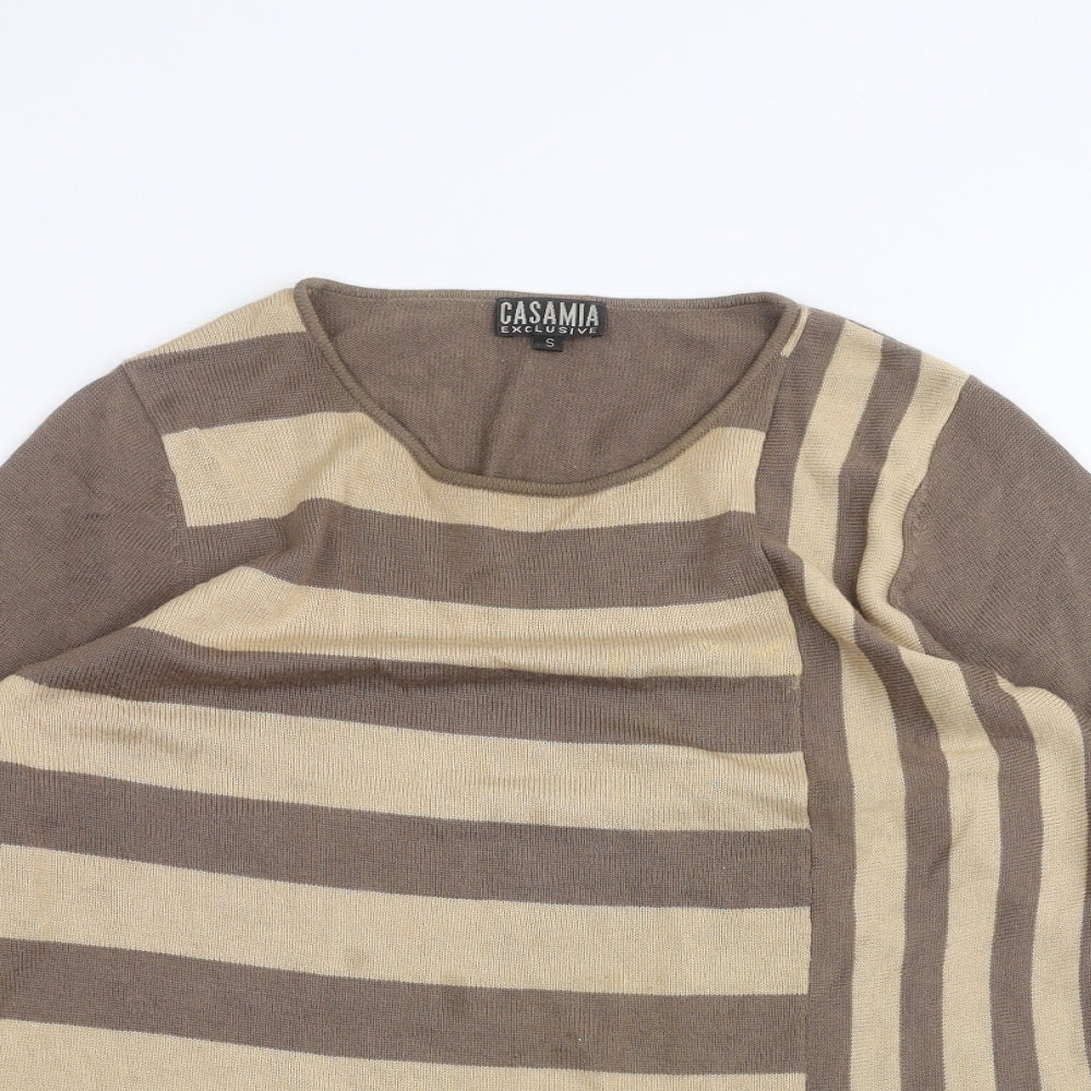 Casamia Womens Brown   Basic T-Shirt Size S
